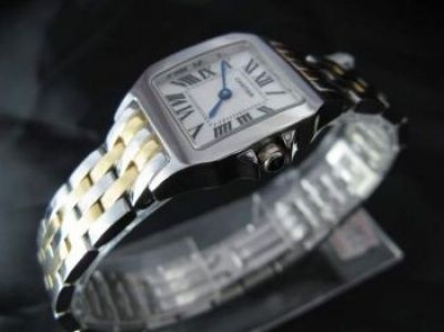 Replica Cartier Tank Watch- Francaise 2-Tone Replica Watch